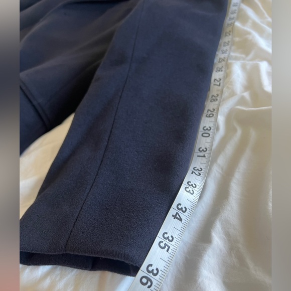 NWT J. Crew topcoat in navy cashmere blend size 40s (men’s medium) - Picture 7 of 13